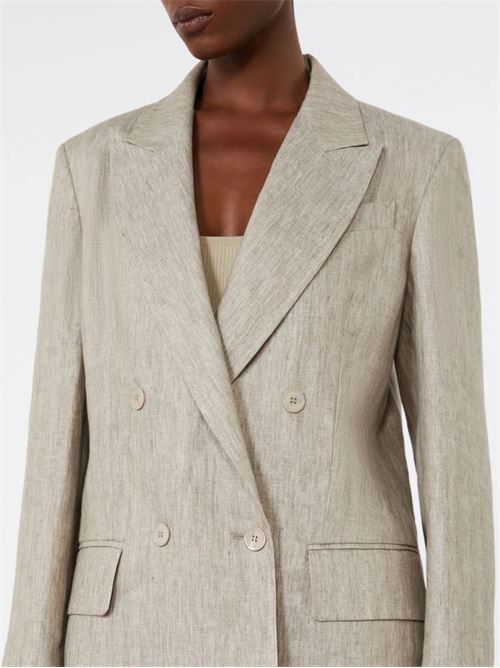 Blazer in lino MAX MARA | 2611041032600MXMOLIMPIA1002